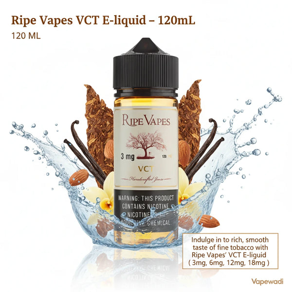 Ripe Vapes VCT E-liquid 120ml - Vape Juice Riyadh - Riyadh Vape Shop