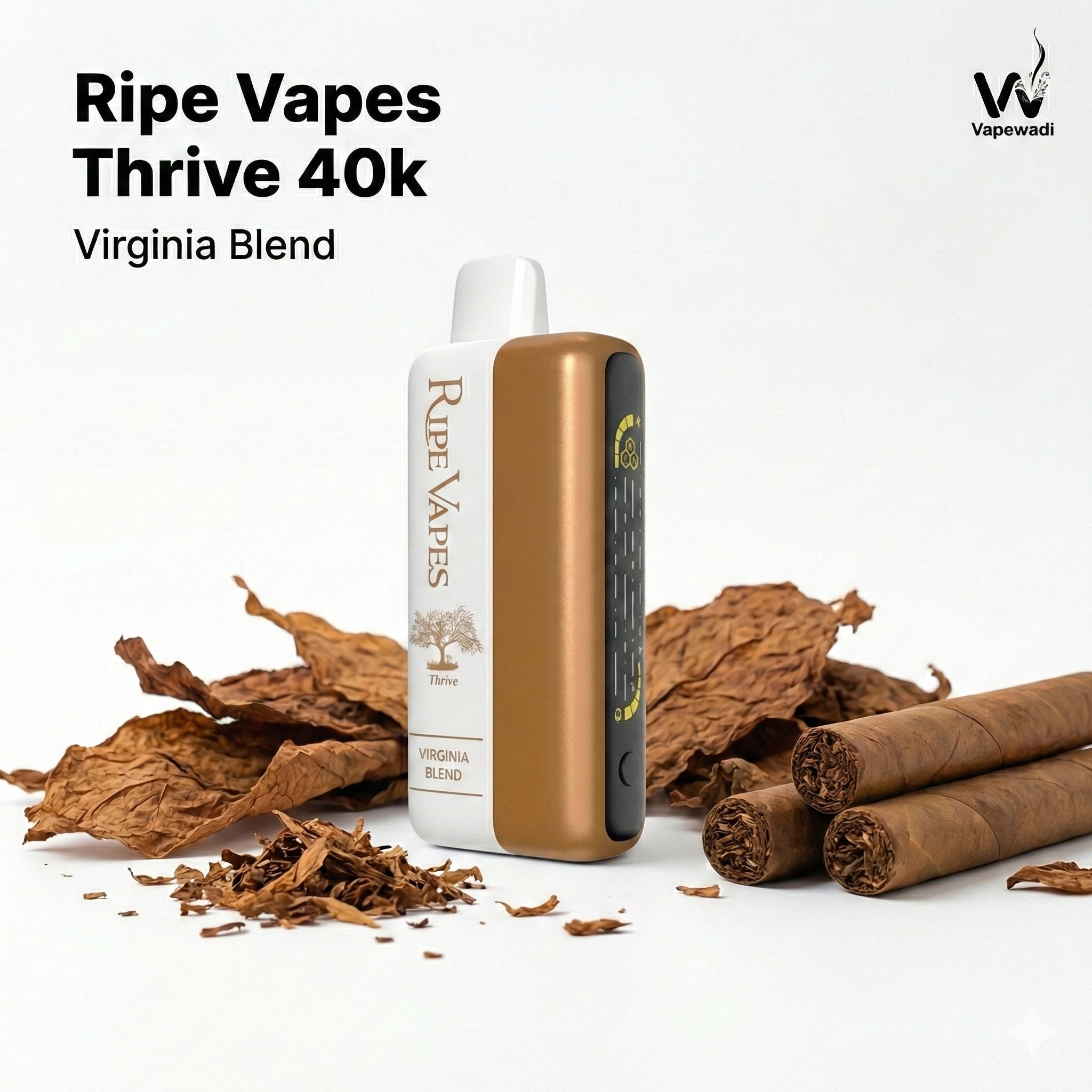 Ripe Vapes Thrive 40k Virginia Blend  Flavor - Buy Online Riyadh