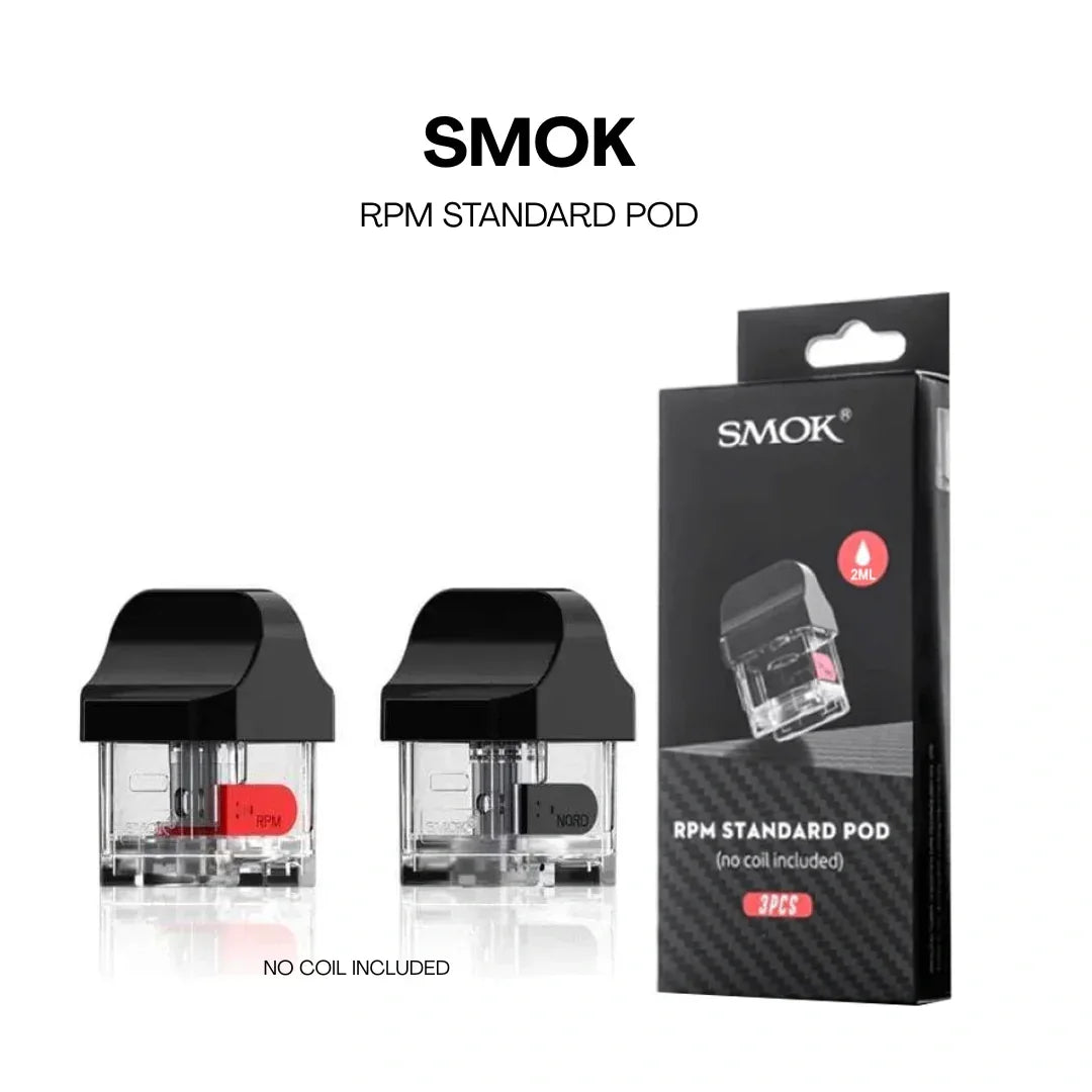 SMOK RPM Standard Pod – 4.3mL Refillable Pod - Vapewadi | Premium Disposable Vapes in Riyadh