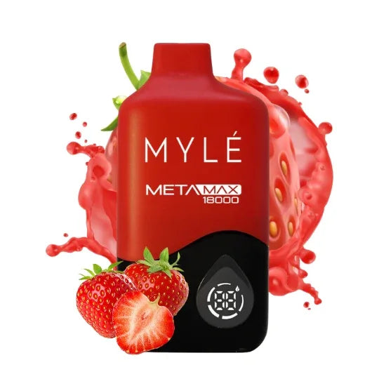Myle Meta Max 18000 Puff Disposable Vape in Riyadh | 15 Flavors Same-Day Delivery - Vapewadi | Premium Disposable Vapes in Riyadh