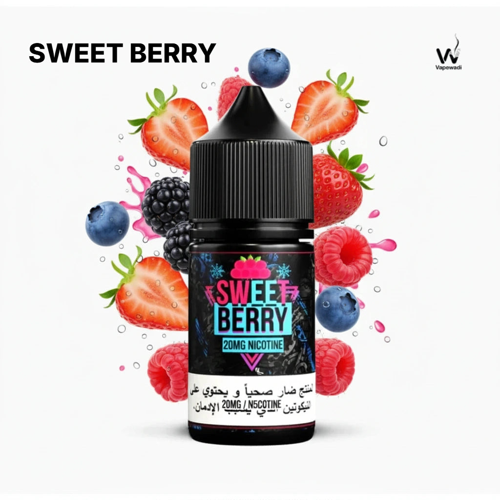 Sweet Berry Salt Nic E-Liquid 30ml – 20mg / 50mg | Riyadh