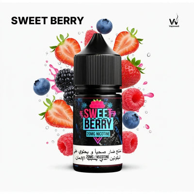 Sweet Berry 30ml Vape Juice 20mg 50mg - Riyadh Delivery