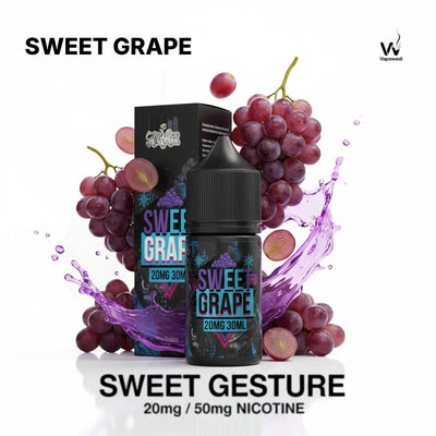 Sweet Grape Salt Nic E-Liquid 30ml – 20mg / 50mg | Riyadh