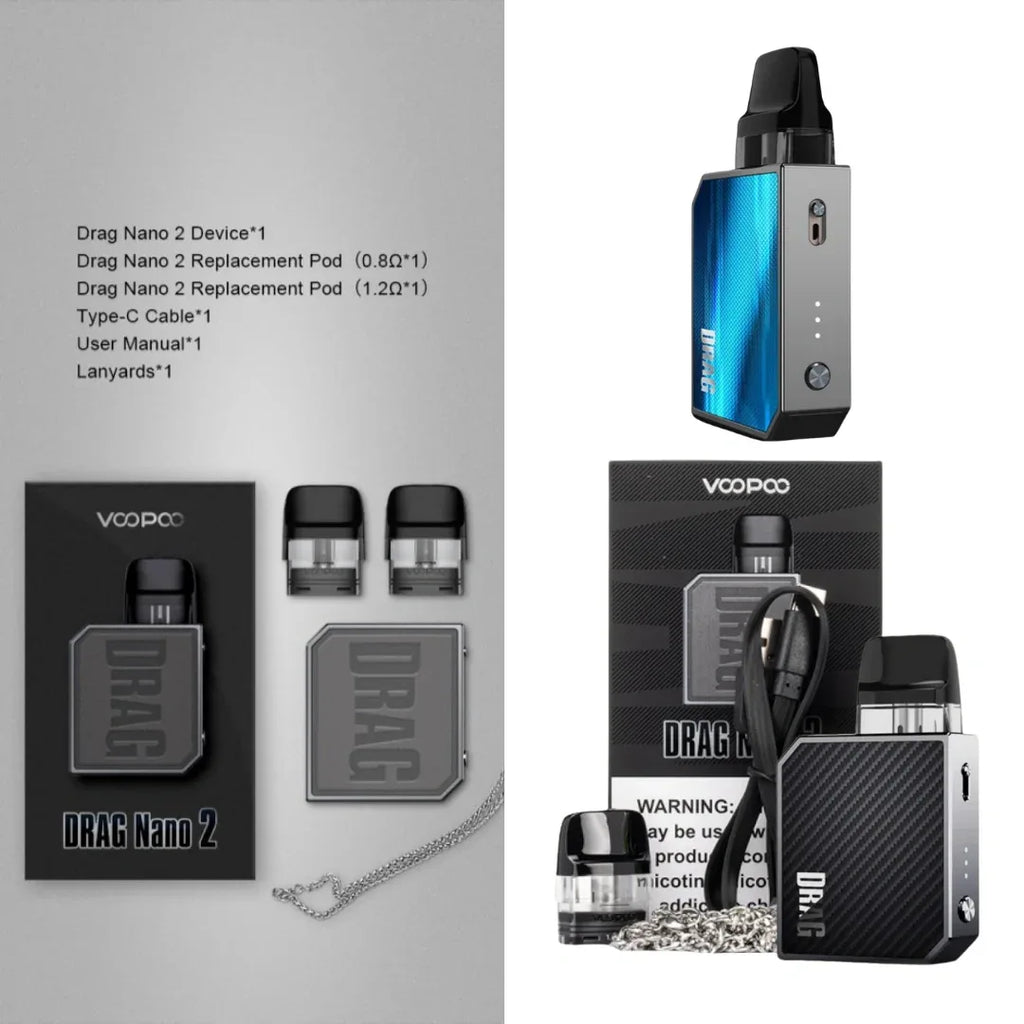 VOOPOO Drag Nano 2 Pod Kit – Ultra-Portable Vape in Riyadh | KSA - Vapewadi | Premium Disposable Vapes in Riyadh