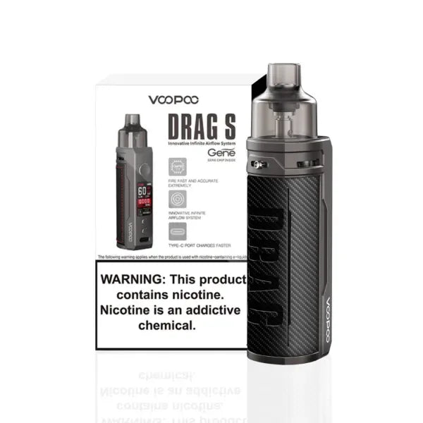 VOOPOO Drag S 60W Kit – 3000mAh Pod Mod | Riyadh Vape Store - Vapewadi | Premium Disposable Vapes in Riyadh