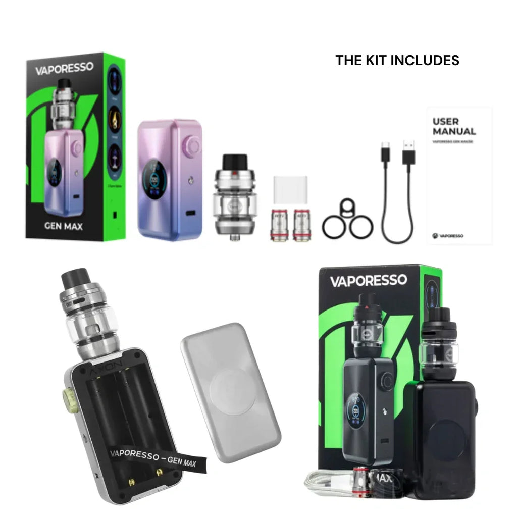 Vaporesso GEN MAX 220W Kit – Best Box Mod in Saudi Arabia | Riyadh - Vapewadi | Premium Disposable Vapes in Riyadh
