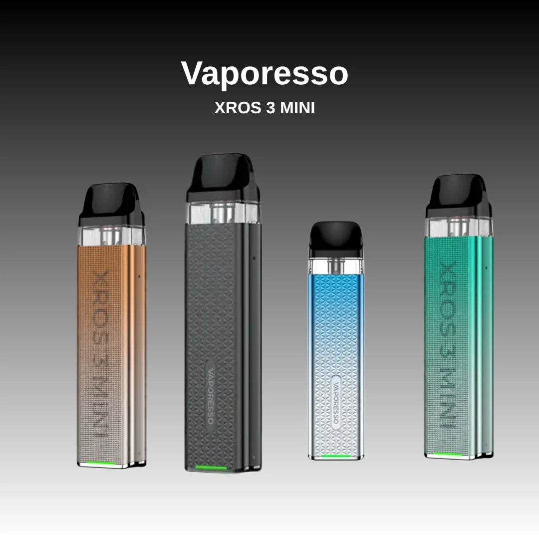 Vaporesso XROS 3 MINI Box Pod Kit – 1000mAh & COREX Tech | Riyadh - Vapewadi | Premium Disposable Vapes in Riyadh