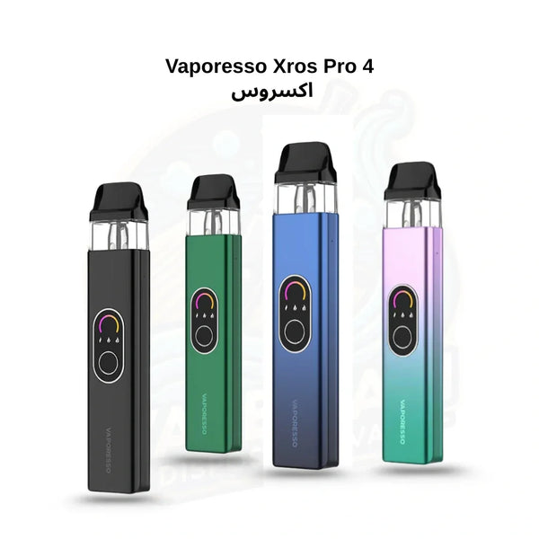 Vaporesso XROS 4 Pod Kit – COREX 2.0 Tech, 1000mAh & Adjustable Airflow | Riyadh - Riyadh Vape Shop