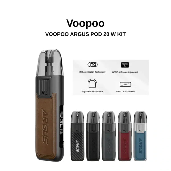 VOOPOO Argus Pod 20W Kit – Precision MTL Vaping in Riyadh | KSA - Riyadh Vape Shop