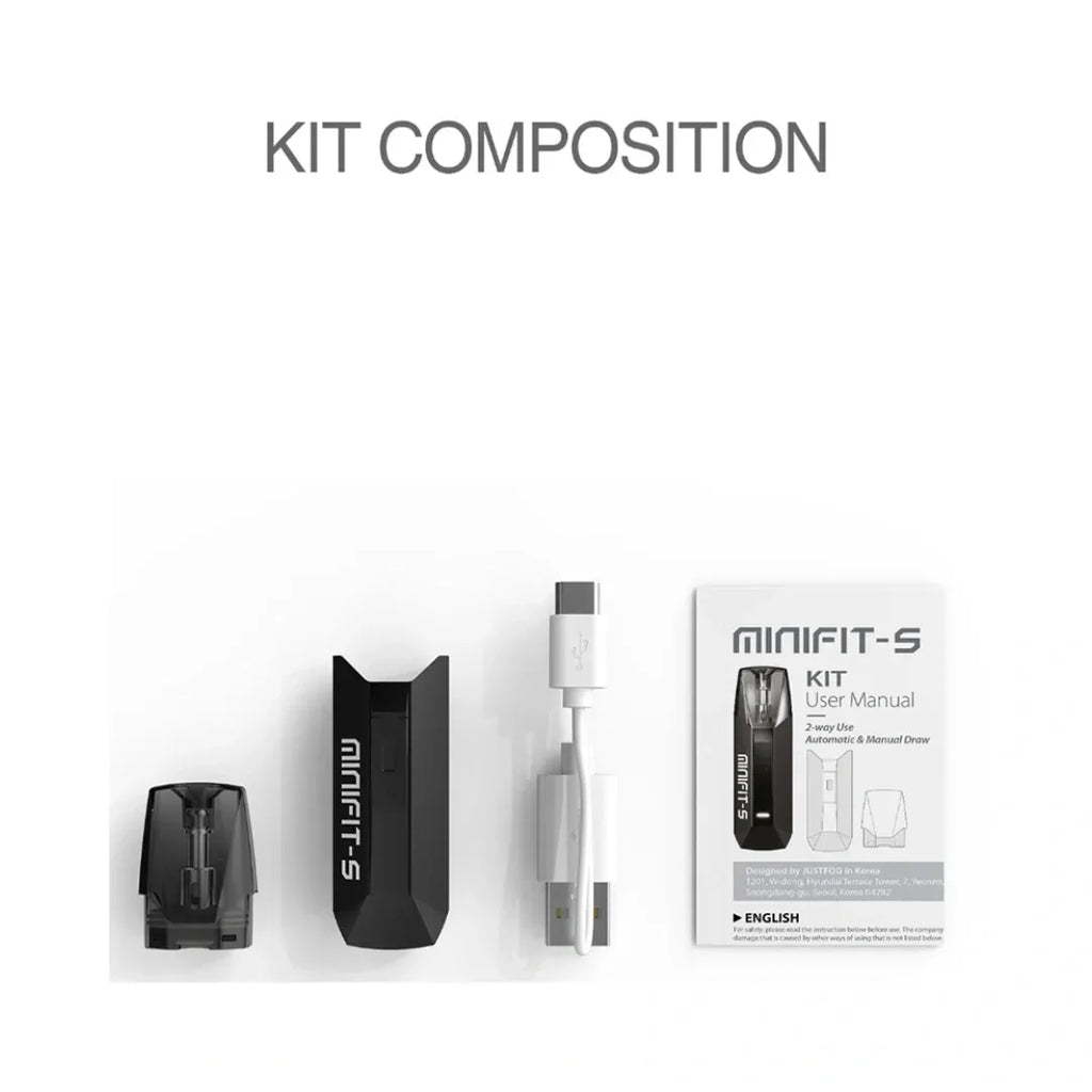 Justfog Minifit Pod System – World’s Smallest 400mAh Vape | Riyadh - Vapewadi | Premium Disposable Vapes in Riyadh
