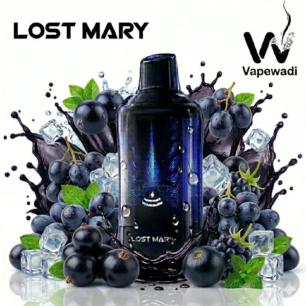 Lost Mary VIZ 40000 Puffs Disposable Vape – Black Grapes | Riyadh Delivery