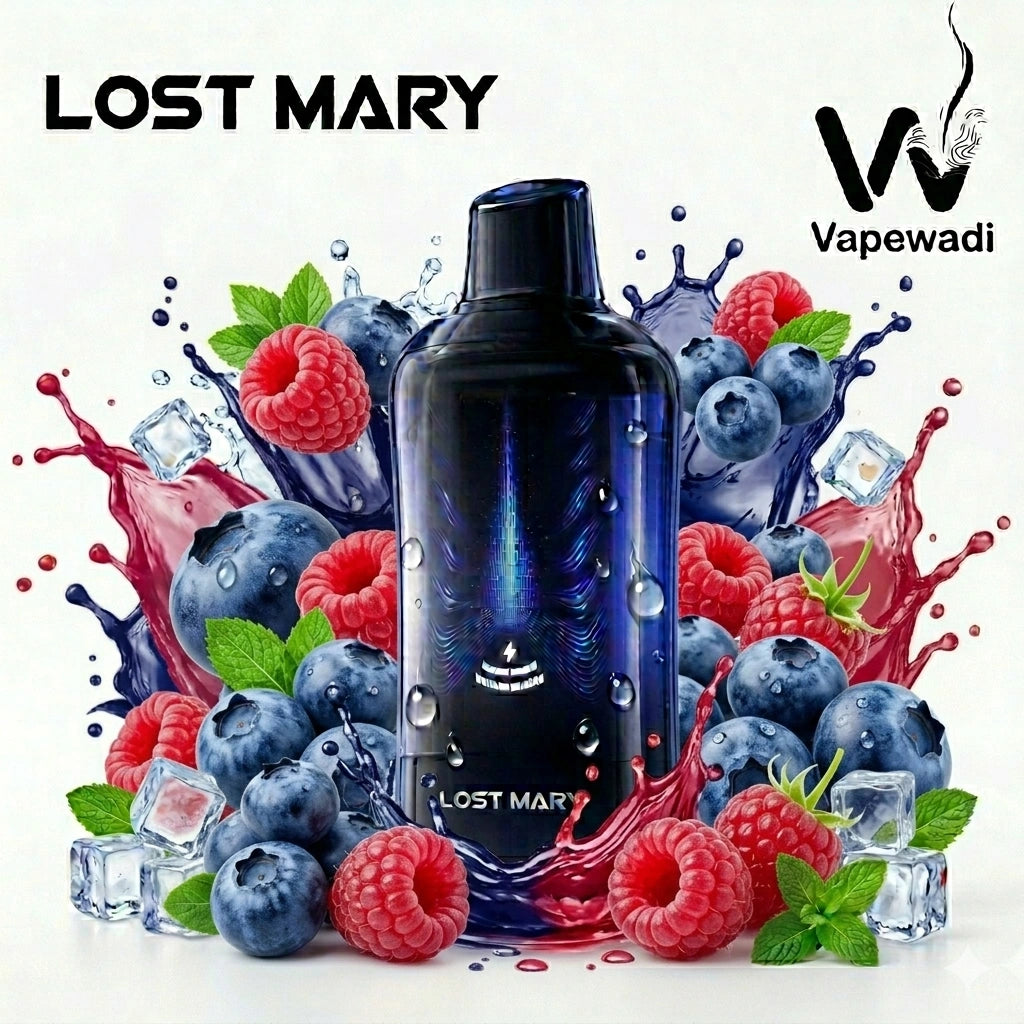 Lost Mary VIZ 40000 Puffs Disposable Vape – Blueberry Raspberry | Riyadh Delivery