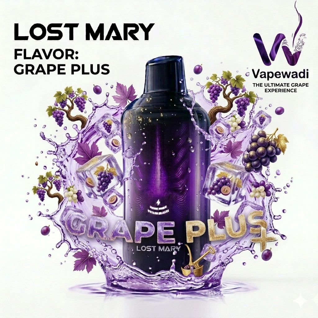 Lost Mary VIZ 40000 Puffs Disposable Vape – Grape Plus | Riyadh Delivery