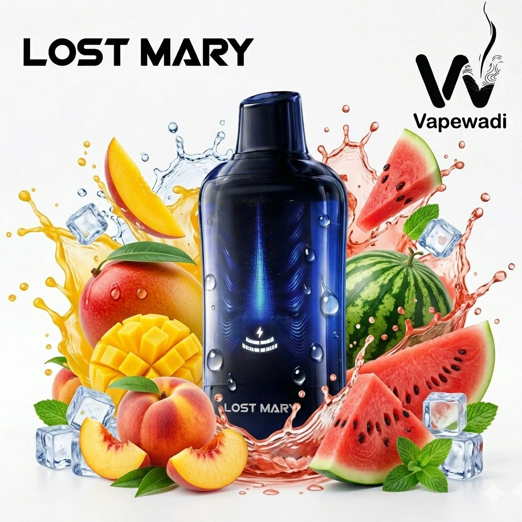 Lost Mary VIZ 40000 Puffs Disposable Vape – Mango Peach Watermelon | Riyadh Delivery