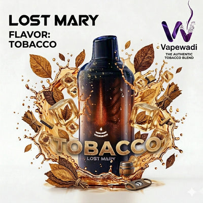 Lost Mary VIZ 40000 Puffs Disposable Vape – Tobacco | Riyadh Delivery